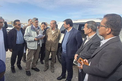 بازدید معاونین وزیر راه و شهرسازی از ۳ پروژه شاخص بازآفرینی شهری شهرستان مرزی سراوان